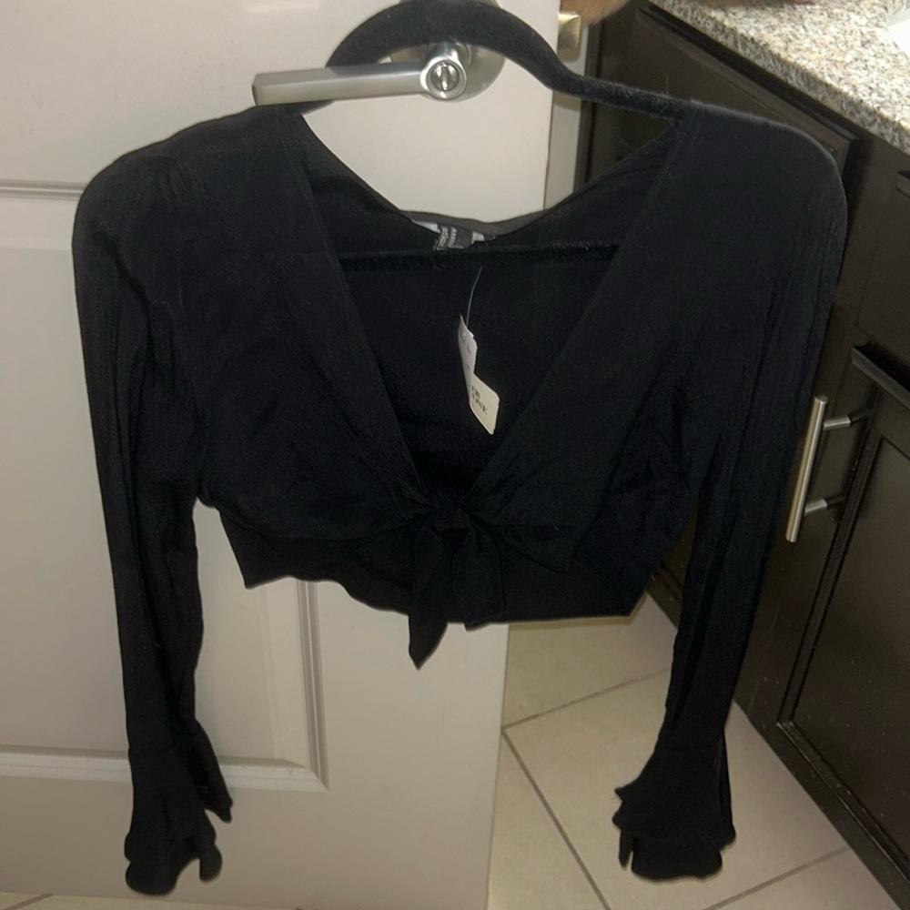 Forever 21 Tie Front Top